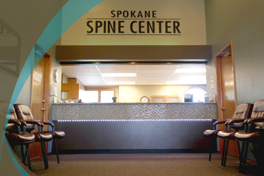 Interior of Spokane Spine Center chiropractic and spine specialist clinic at 124 E Rowan Ave Spokane WA